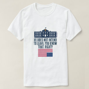 Le président pour toujours ? - Un T-shirt MisterP