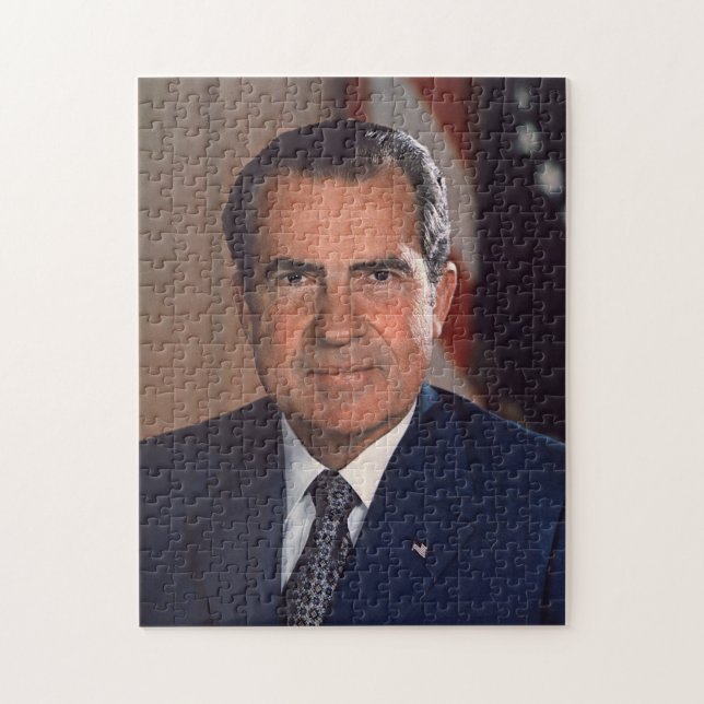 Le président Richard Nixon Jigsaw Puzzle (Vertical)