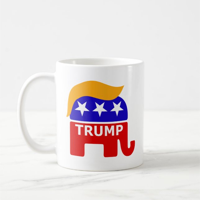 Le président Trump "DON" Mug (Gauche)