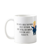 Le Président Trump Valentine Mugs