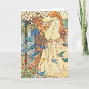 Le Prince Salue Sa Princesse Pour Être La Carte De