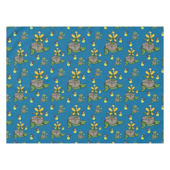 Le printemps accueille la nappe d'été (Devant (Horizontal))