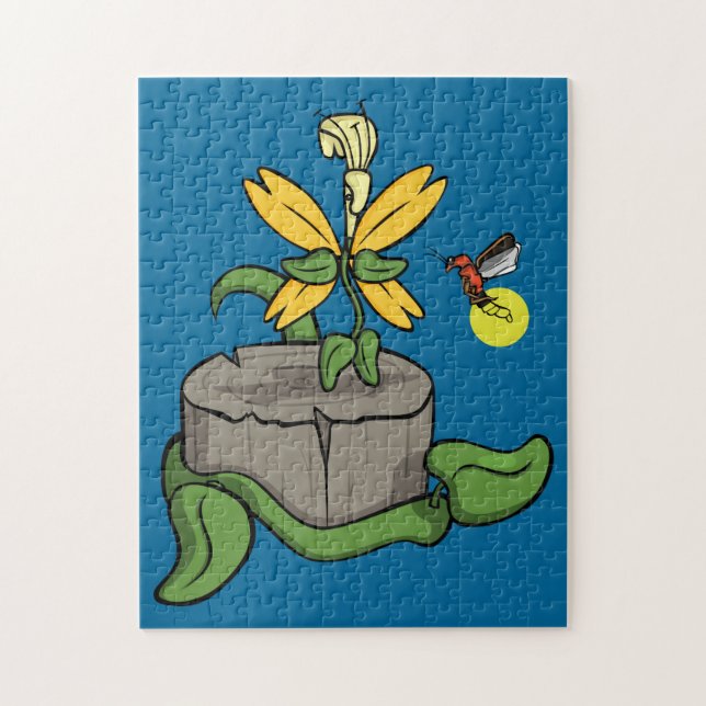 Le printemps accueille le puzzle d'été (Vertical)