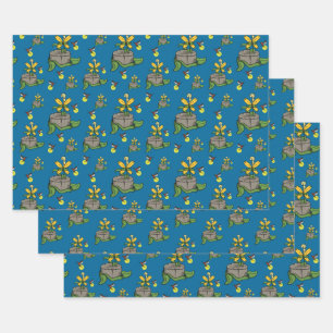 Le printemps accueille l'ensemble de papier d'emba