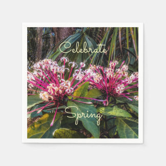 Le printemps arrive. Serviette en Papier