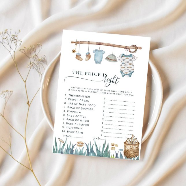 Le Prix Est Bon Reel Amusant Pêche Bébé Jeu (Créateur téléchargé)