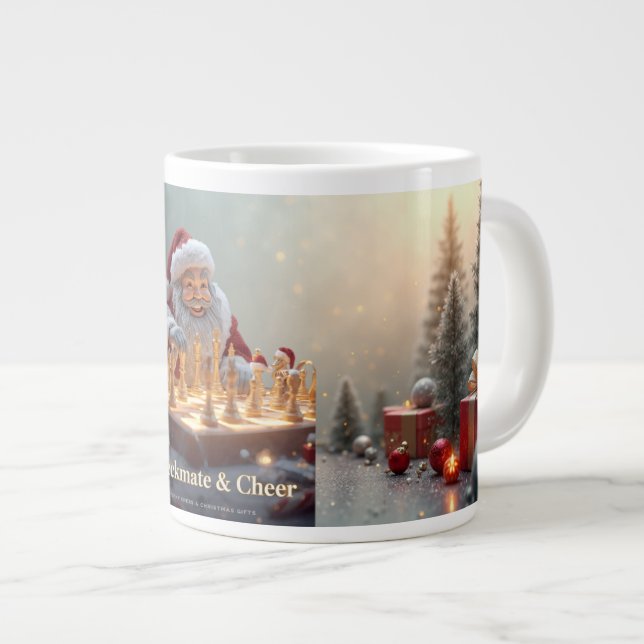 Le prochain coup de Santa – Mug de Noël drôle d'éc (Devant droit)