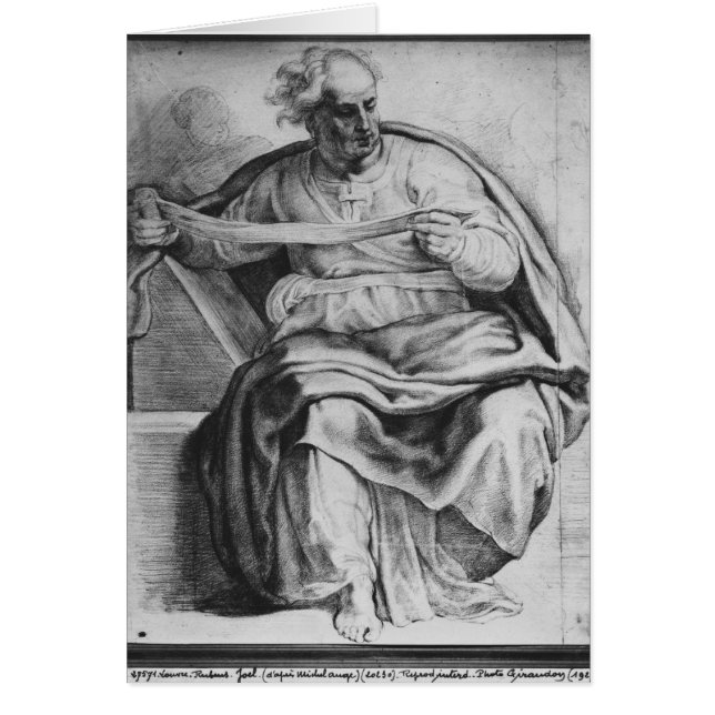 Le prophète Joel, après Michangelo Buonarroti (Devant)