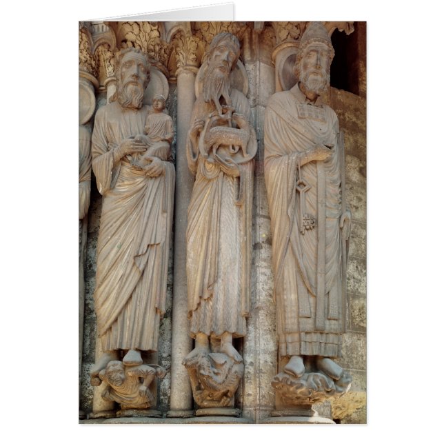 Le Prophète Siméon, Saint Jean le Baptiste (Devant)