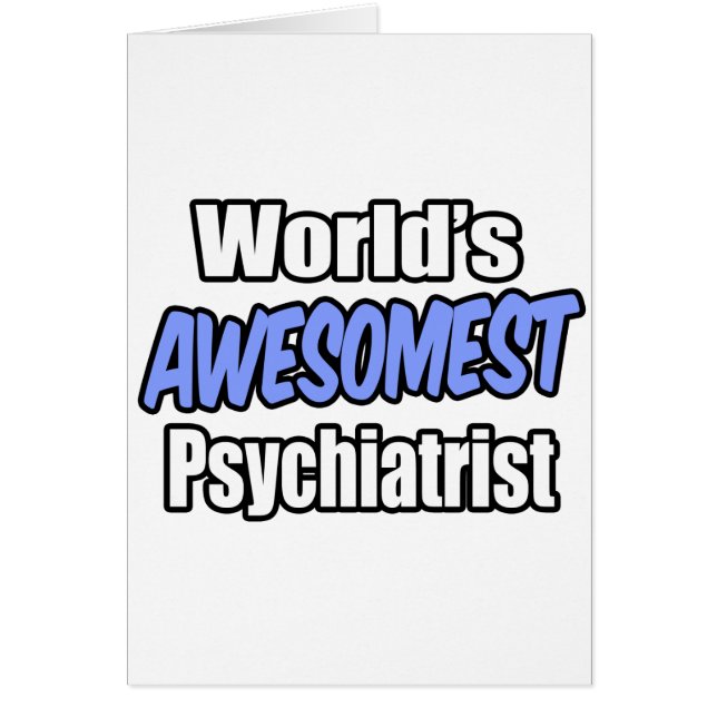 Le psychiatre le plus somptueux du monde (Devant)