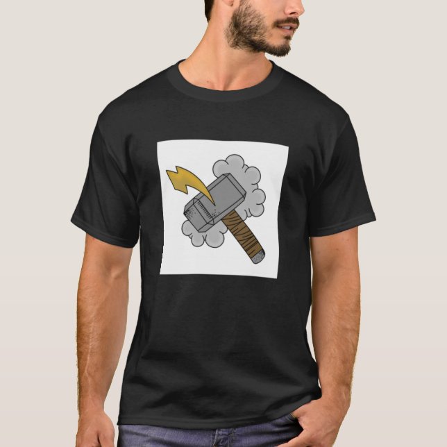 Le puissant marteau de Thor Classic T-Shirt (Devant)