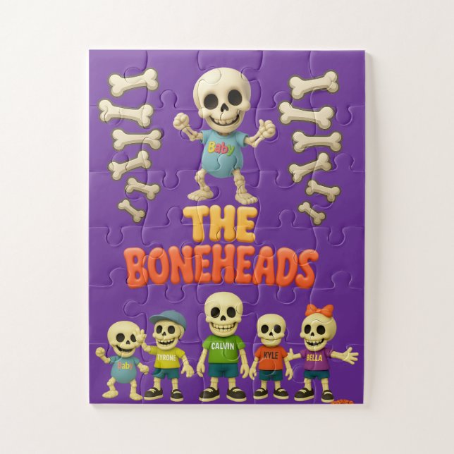 Le Puzzle Boneheads™ – Avec Bébé (Vertical)