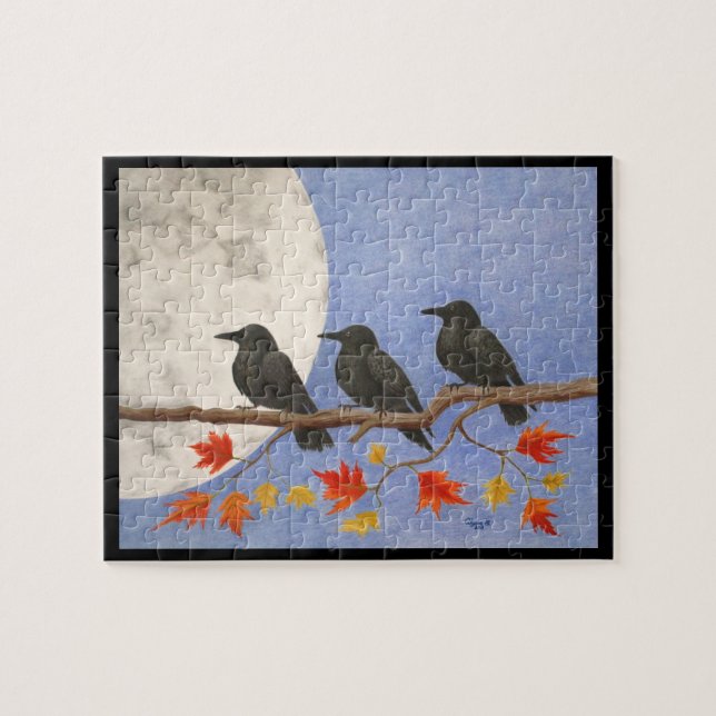 Le puzzle de Harvest Crows (Horizontal)