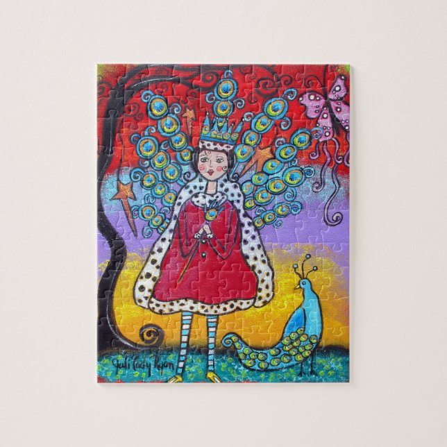 Le puzzle de la Reine de paon (Vertical)