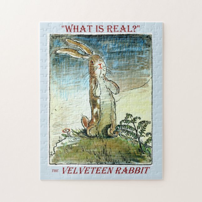 Le puzzle de lapin de Velveteen (Vertical)