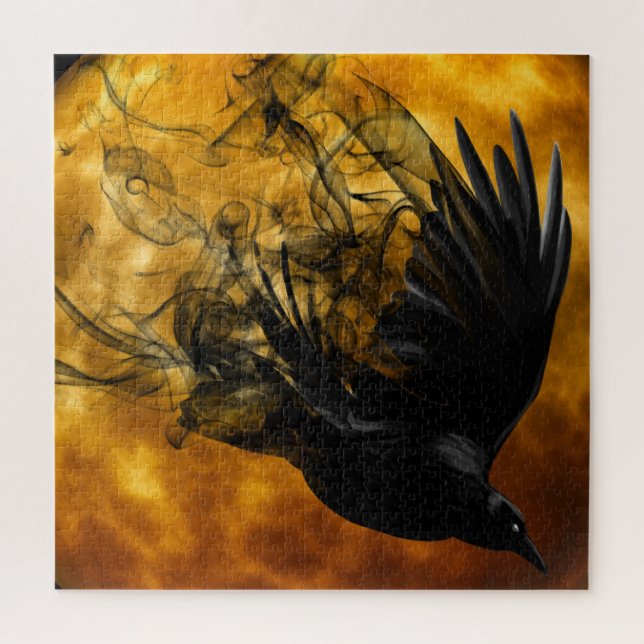 Le Puzzle du Corbeau (Vertical)