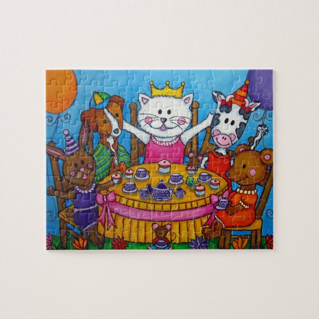 Le puzzle du Little Tea Party by Lisa Lorenz (Horizontal)
