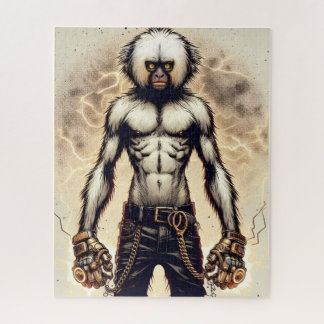 Le Puzzle du Singe Choquant