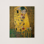 Le Puzzle Kiss Gustav Klimt<br><div class="desc">Un puzzle amusant avec The Kiss de Gustav Klimt</div>