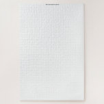 Le Puzzle le plus dur jamais<br><div class="desc">J'ai appris qu'il y avait une légère erreur d'impression avec la scie originale qui a entraîné une légère coupure des lettres. Encore plus dur ! Si vous souhaitez la version 2 où cela n'arrive pas,  veuillez acheter la version 2 ci-dessous : https://www.zazzle.co.uk/the_hardest_jigsaw_puzzle_ever_v2-116348208043285394 The Hardest Jigsaw Puzzle ever</div>