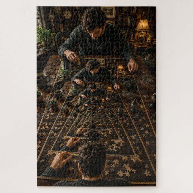 Le Puzzle Sans Fin | Illusion Infinie (Vertical)