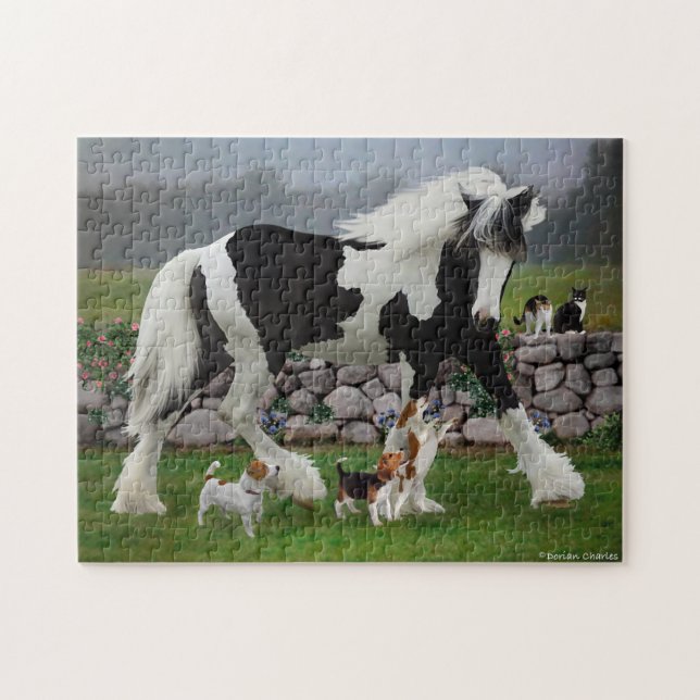 Le Puzzle "Tamlin & The Pups" (Horizontal)