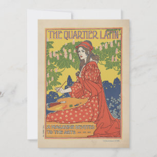 Le Quartier Latin 1890   Magazine vintage