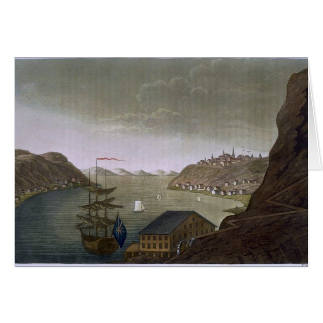 Le Québec et le St Lawrence River, plaquent 4 de (Devant horizontal)