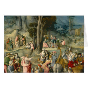 Le rassemblement de Manna - Francesco Bacchiacca