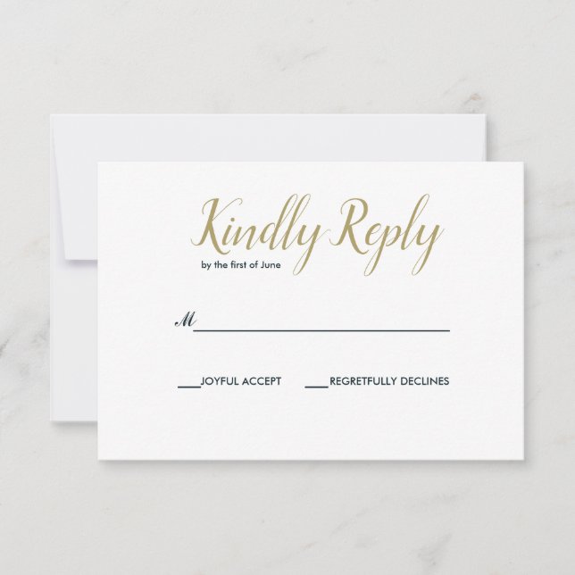 Le récif bleu | Mariage nautique RSVP (Devant)