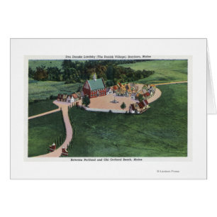 Le repaire Danske Landsby (village danois)