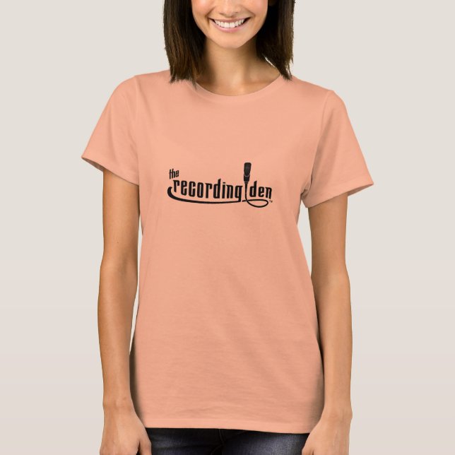 Le repaire d'enregistrement - le T-shirt adapté (Devant)