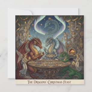 Le Repas de Noël des Dragons – Invitation de Fêtes