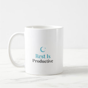 Le repos est productif – Mug Minimaliste de Motiva