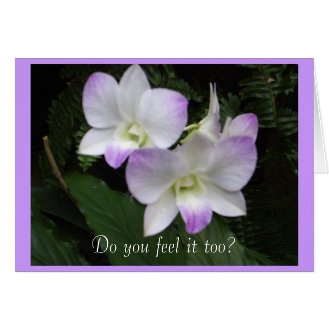 Le Ressentez-Vous Aussi ? Carte (Devant Horizontal)