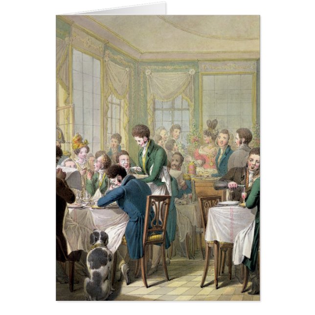 Le restaurant dans le Palais Royal, 1831 (Devant)