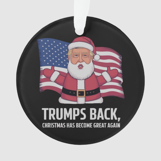 Le retour de Trump : Noël est à nouveau devenu gra (devant)