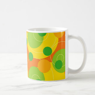 Le rétro agrume pointille la tasse géniale de
