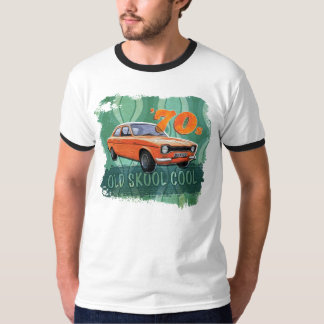 Le rétro T-shirt des hommes iconiques de voiture
