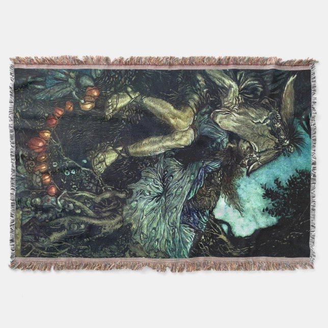 Le rêve de la nuit d'été Jetez la couverture (Devant)