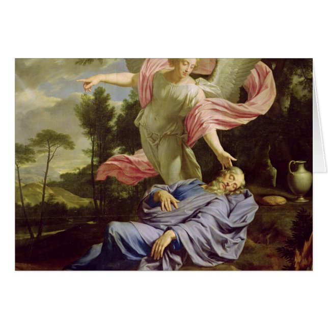 Le rêve d'Élijah, 1650-55 (Devant horizontal)