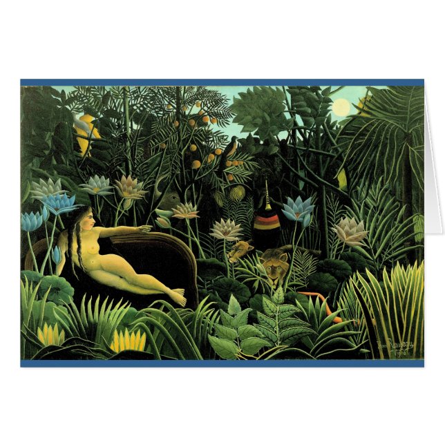 Le rêve d'Henri Rousseau (1910) (Devant horizontal)