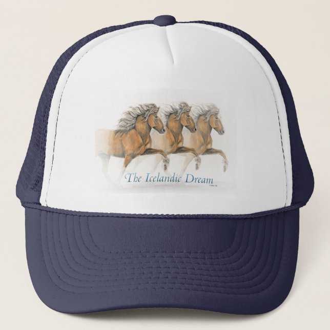 Le rêve islandais ~ Casquette de balle (Devant)