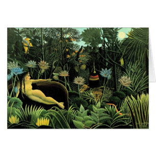 Le rêveur de Henri Rousseau (1910)