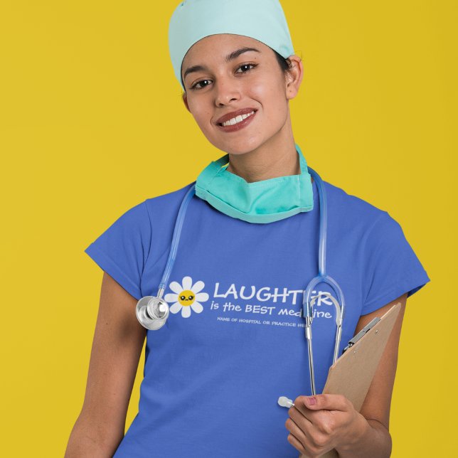 Le Rire Est Le Meilleur T-shirt Médical (Spread laughter with this, "Laughter is the best medicine" t-shirt! )