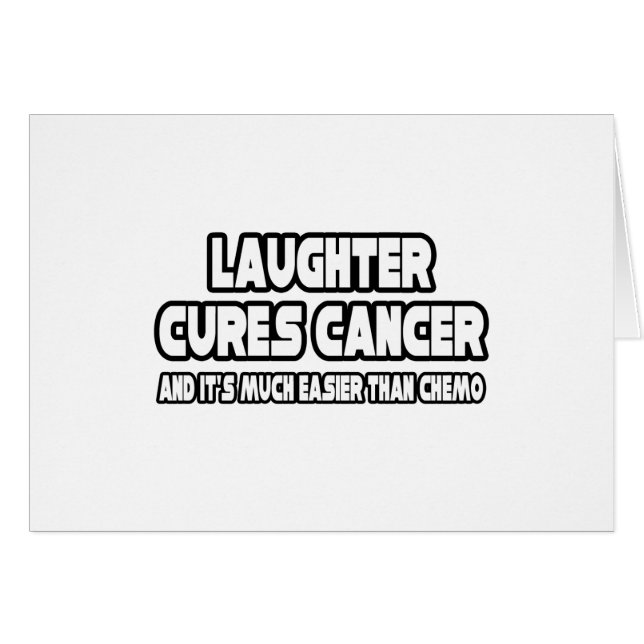 Le rire guérit le cancer (Devant horizontal)