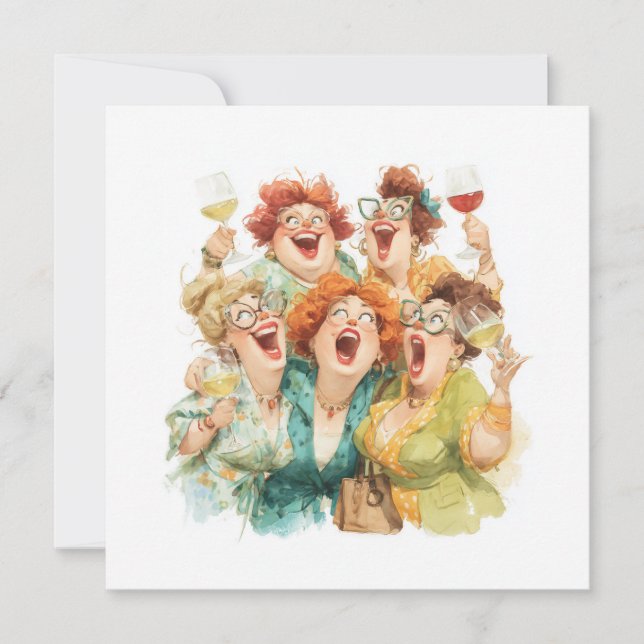 Le rire nocturne des dames (Devant)