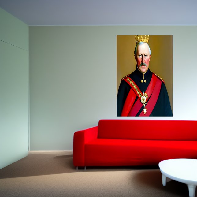 Le roi | AI Art Poster (Créateur téléchargé)