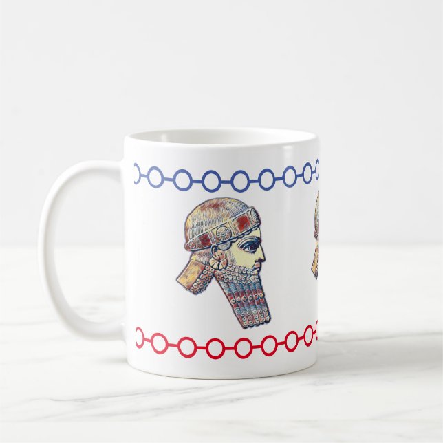 Le roi assyrien Mug (Gauche)