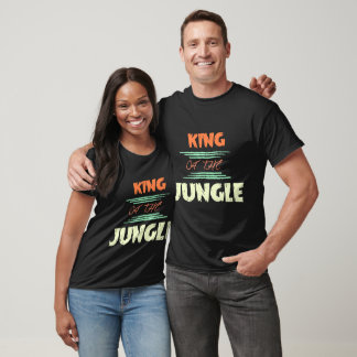 Le roi de la Jungle T-Shirt - Bold Lion Graphic